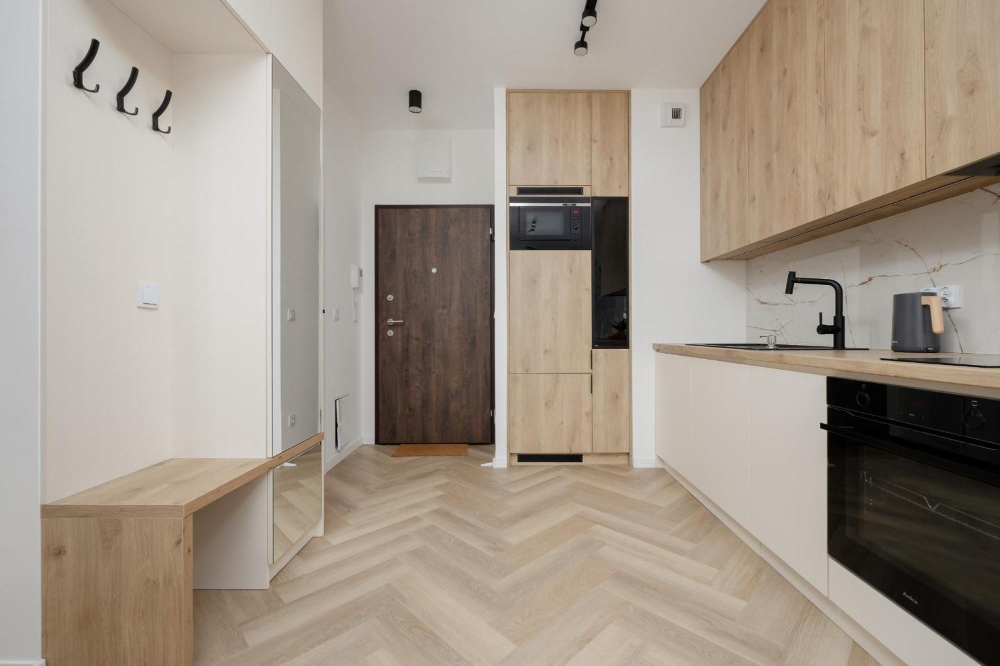 Apartmán Elegant Mokotow With Balcony And Parking By Renters